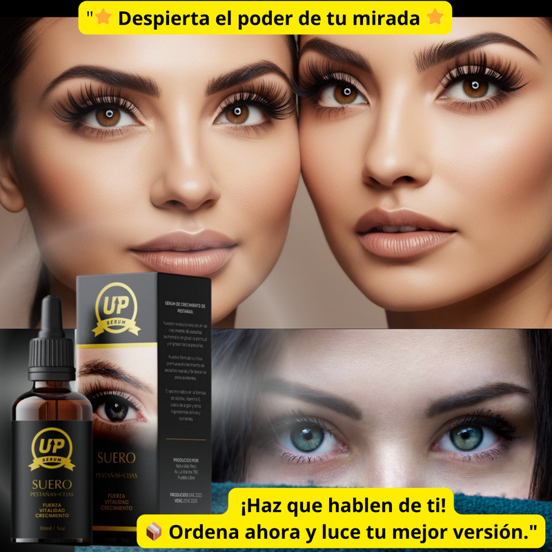 UP Serum – Suero Fortalecedor para Pestañas y Cejas